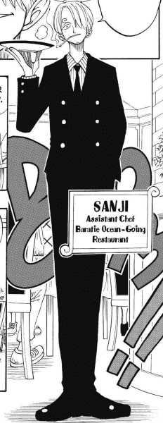Sanji première apparition