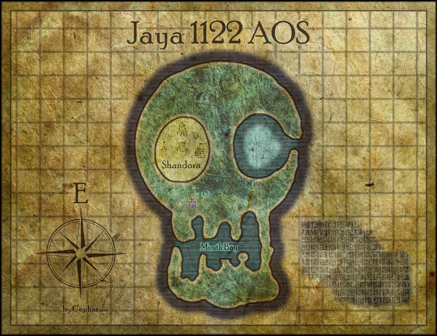 Carte de Jaya